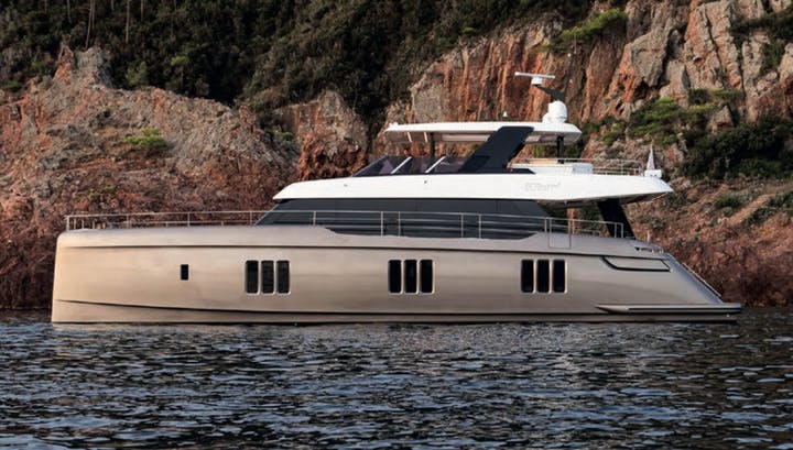 🔥 WORLD PREMIER FLYNT 756 🔥#yacht #yachtlife #boat #luxury #yachting